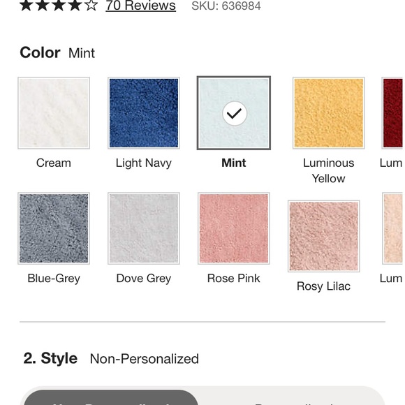 CRATE & KIDS Mint Satin baby stroller blanket - Picture 7 of 7